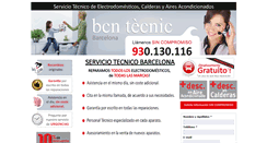 Desktop Screenshot of bcntecnic.com