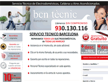 Tablet Screenshot of bcntecnic.com